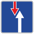 Дорожный знак 2.7 «Преимущество перед встречным движением» (металл 0,8 мм, I типоразмер: сторона 600 мм, С/О пленка: тип А коммерческая)